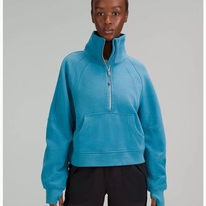 Lulu Lemon Oversized Scuba Funnel Neck Half Zip